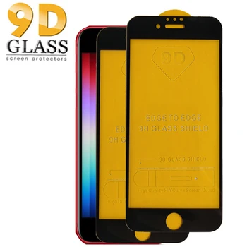 10vnt Grūdintas Stiklas iPhone SE 2022 SE20 Screen Protector, iPhone 13 12 11 Pro Max 12 13 Mini 14 Pro Max Apsauginis Stiklas