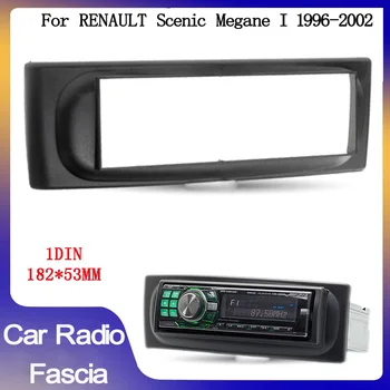 1Din automobilio radijo fascia RENAULT Scenic Megane I 1996-2002 m. Radijo Fasciją Automobilių Refitting Rėmo Skydelis DVD Grotuvas Bezel rinkiniai