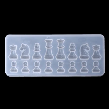 3D Šachmatų Lenta Dervos Formų skirti 