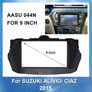 9inch 2Din Automobilio Radijo Fasciją skydelis brūkšnys Montavimas tvirtinimas SUZUKI ALIVIO CIAZ 2015 m., Automobilis, Auto Radijo Multimedijos NAVI fasciją