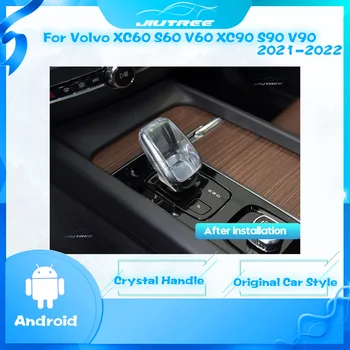 Crystal Rankena Volvo XC60 S60 V60 XC90 S90 V90 2021 2022 Automobilio Pavarų Modifikacijos Kristalų Svirties Perjungimo Svirtis Atnaujinti