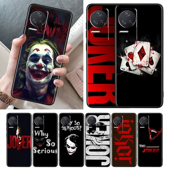 DC Savižudžių Būrys Cool Joker Atveju Xiaomi Redmi K50 K40 Žaidimų 11 Premjero 10 10C 9AT 9A 9C 9T 8 7A 4X 5G Soft Black Telefono Dangtelį