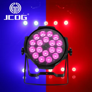 JCDG 18x15W RGBWA UV Led Par Šviesos 6in1 Aliuminio 18x12W Profesionalaus Scenos Šviesos Namų Pramogų Profesinės Etapas