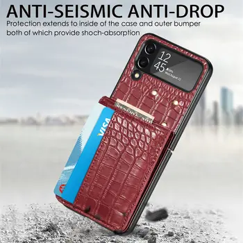 Kortelės Lizdas Mobilųjį Telefoną, Piniginę, Odinis dėklas, skirtas Samsung 