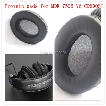 Linhuipad Ausinių baltymų ausų pagalvėlės rankų odos ausų pagalvėlės tvirtos putos pagalvėlės Sony MDR-7506 V6 Ausines 2vnt/daug