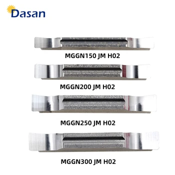 MGGN300 JM 1.5 mm ir 2.0 mm, 2.5 mm, 3mm, 4mm 5mm MGGN Bauda, šlifavimo Griovelį peilis MGMN200 Karbido Tekinimo Įterpti Aliuminio Vario