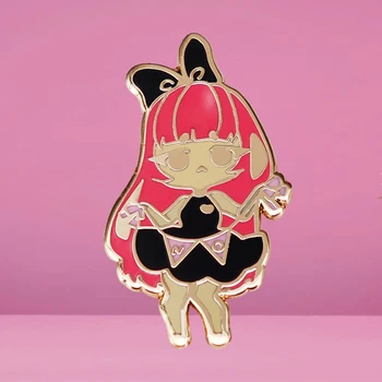 Mielas Nr. Bunny Mergina Emalio Pin Arogantiškas Anime Merginos Sagė Ženklelis