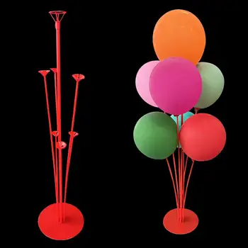 Praktinių Ballon Skiltyje Turėtojas Raudoni Balionai Stovi Daugkartinio Naudojimo Baby Shower Vestuvių Ballon Plūduriuojantis Paramos Įdiegti Balionai
