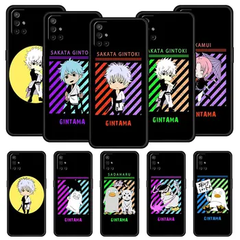 Telefoną Atveju OnePlus 10 9 Pro 9T 9R 9RT 8T 8 7 6T 7T Nord 2 CE 5G N200 N10 N100 Minkštas Viršelis Gintoki Sakata Mielas Gintama Anime