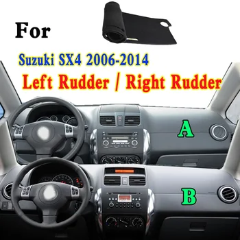 Už Suzuki SX4 RW415 RW416 RW420 2006-2014 Dashmat prietaisų Skydelio Dangtelį Prietaisų Skydelis Izoliacija nuo Saulės Apsauginis Padas