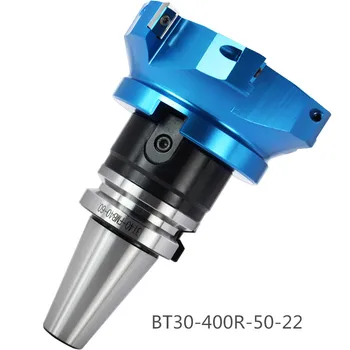 Veido frezavimo cutter BT30-400R-50-22 90angle procesas AL
